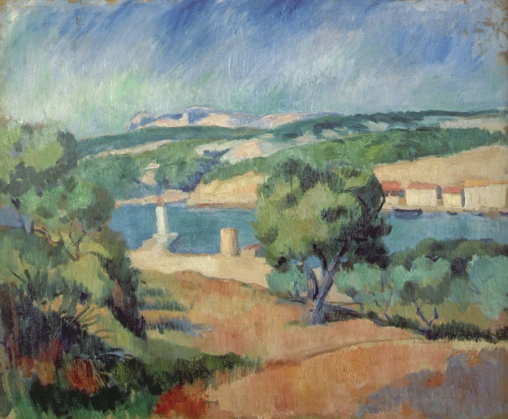 Near St. Tropez by Henri-Charles (after) Manguin