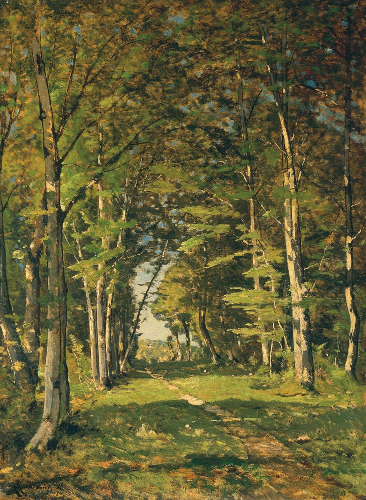 The Woods of Famars by Henri-Joseph Harpignies