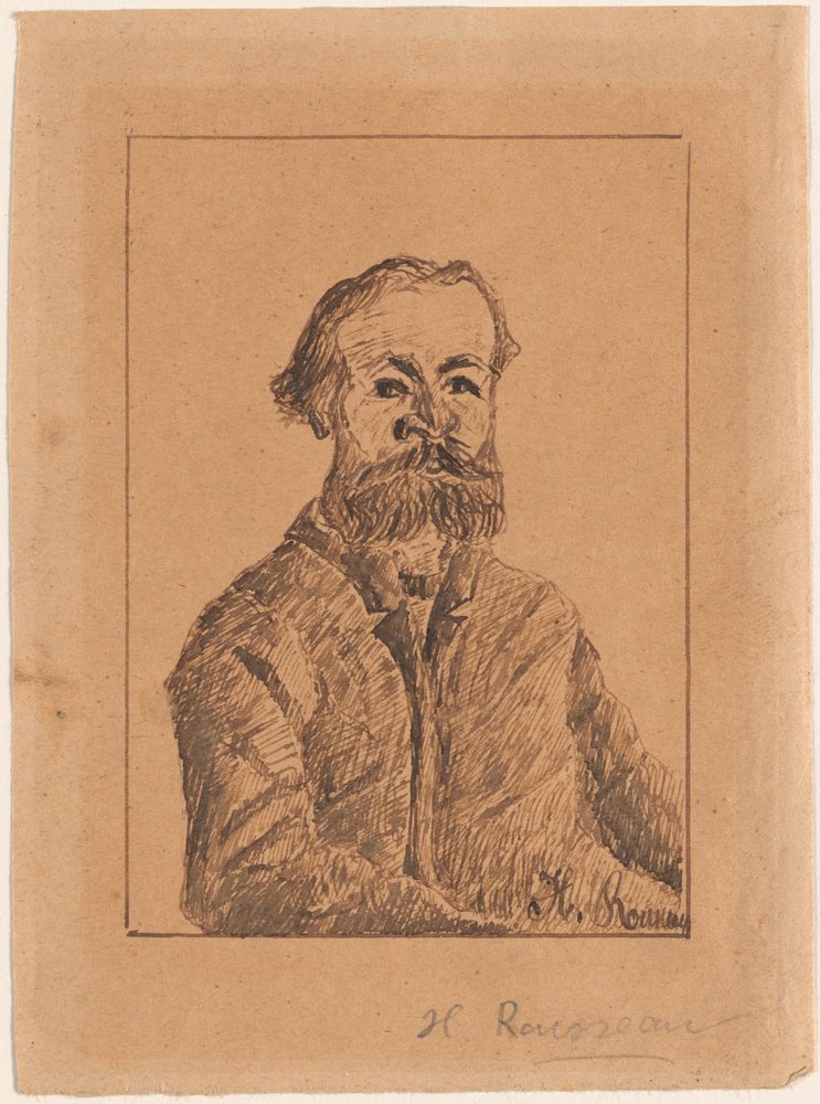 Self-Portrait by Henri Rousseau: Premium art reproduction