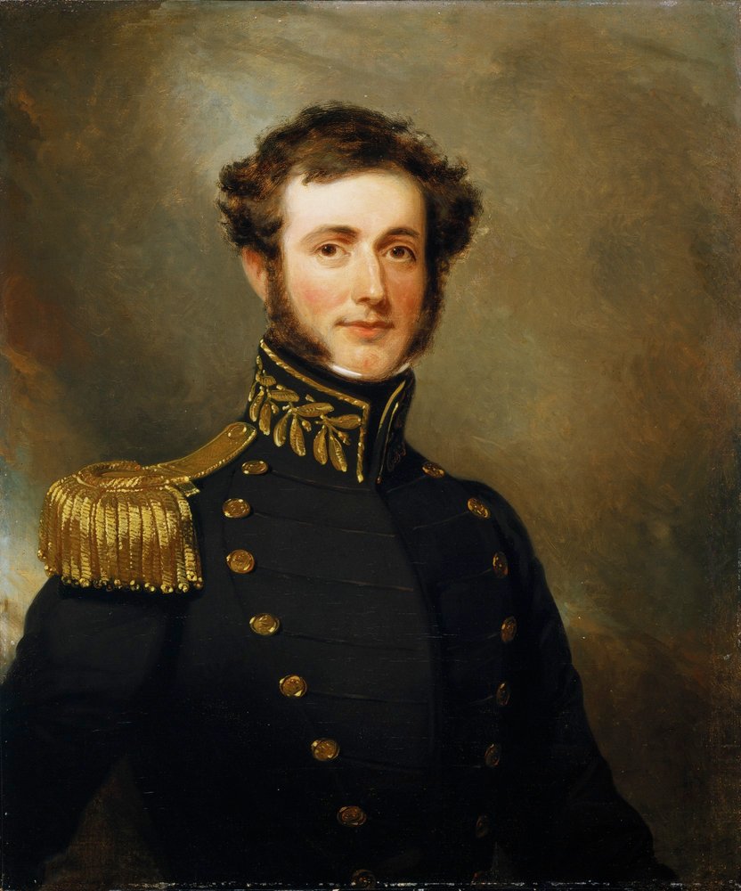 Lieutenant Philip Augustus Stockton by Henry Inman