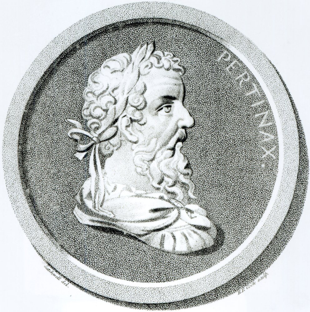 Portrait of Pertinax, from 
