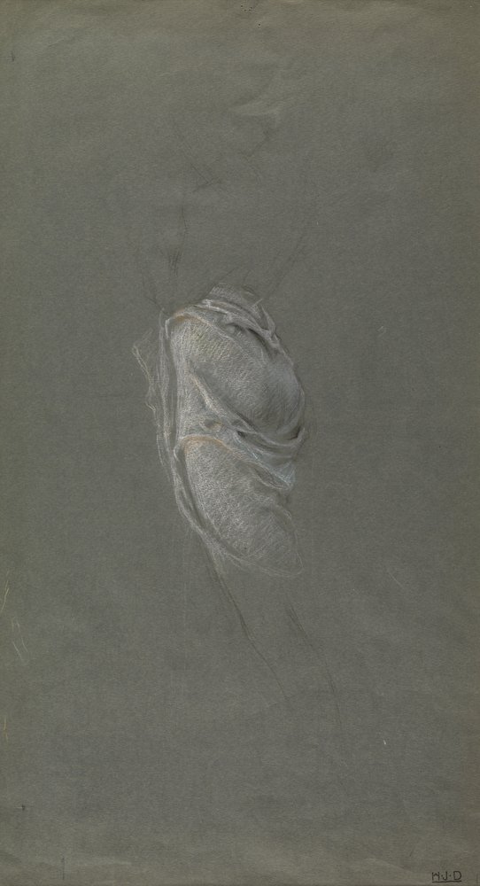 Drapery study for 