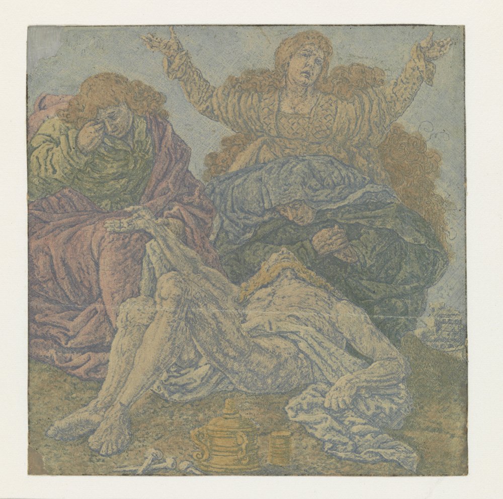 The Lamentation of Christ by Hercules Segers