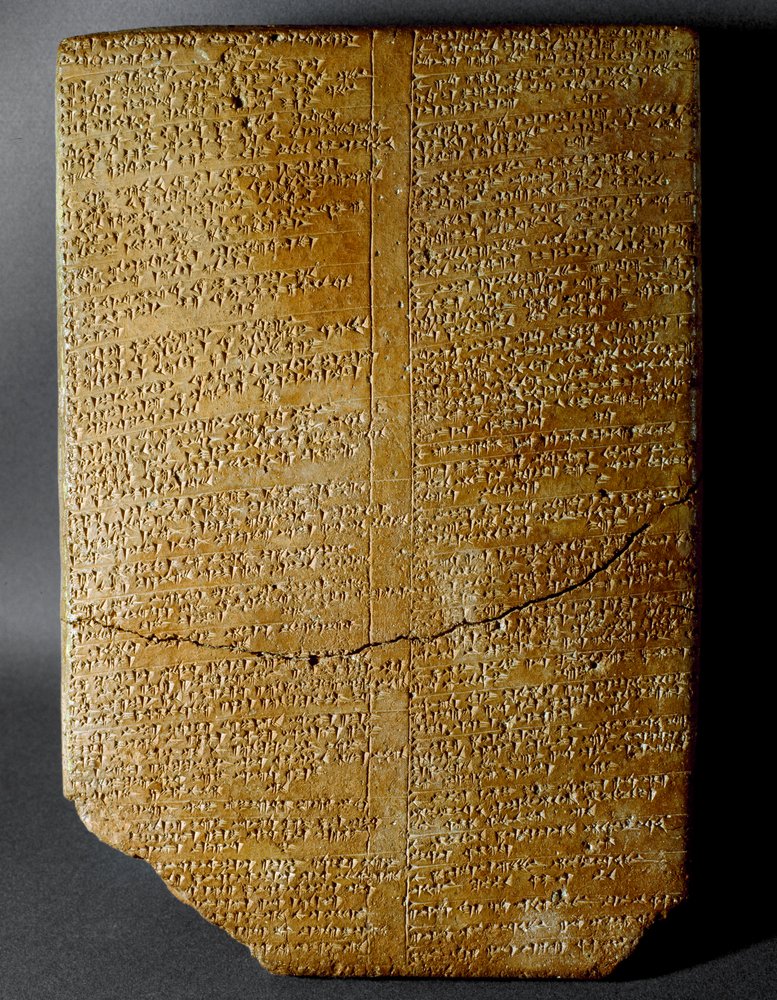 Hittite Civilization: Cuneiform Tablet Transcribing the Ritual of Amihatna