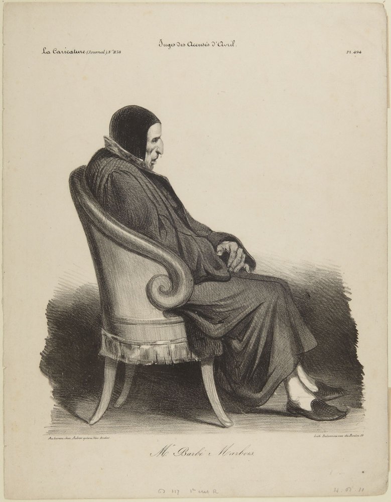 “Mr. Barbé Marbois” by Honoré Daumier