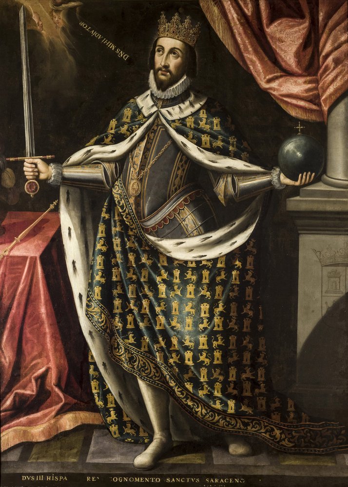 King Ferdinand el Santo by Ignacio de Ries (c. 1612-1661)