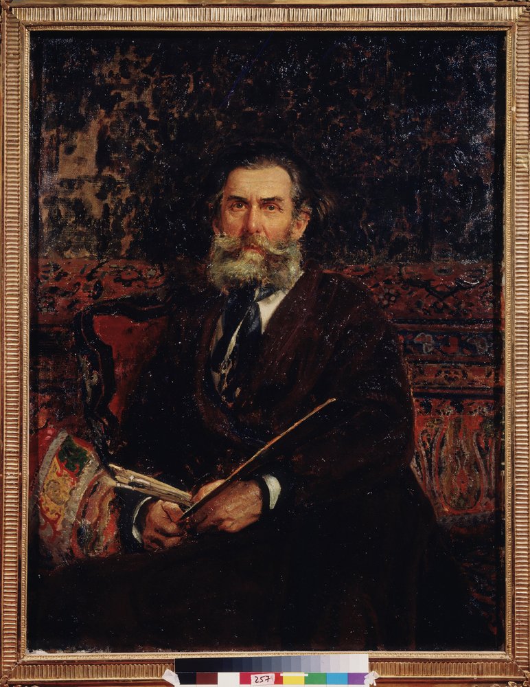 Portrait of the Painter Alexei Bogolyubov by Ilya Efimovich Repin