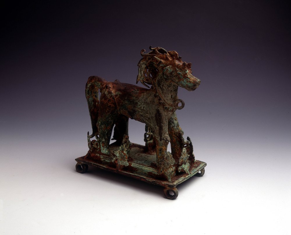 Bronze Horse - Kingdom of Madjiapahit by Indonesian School