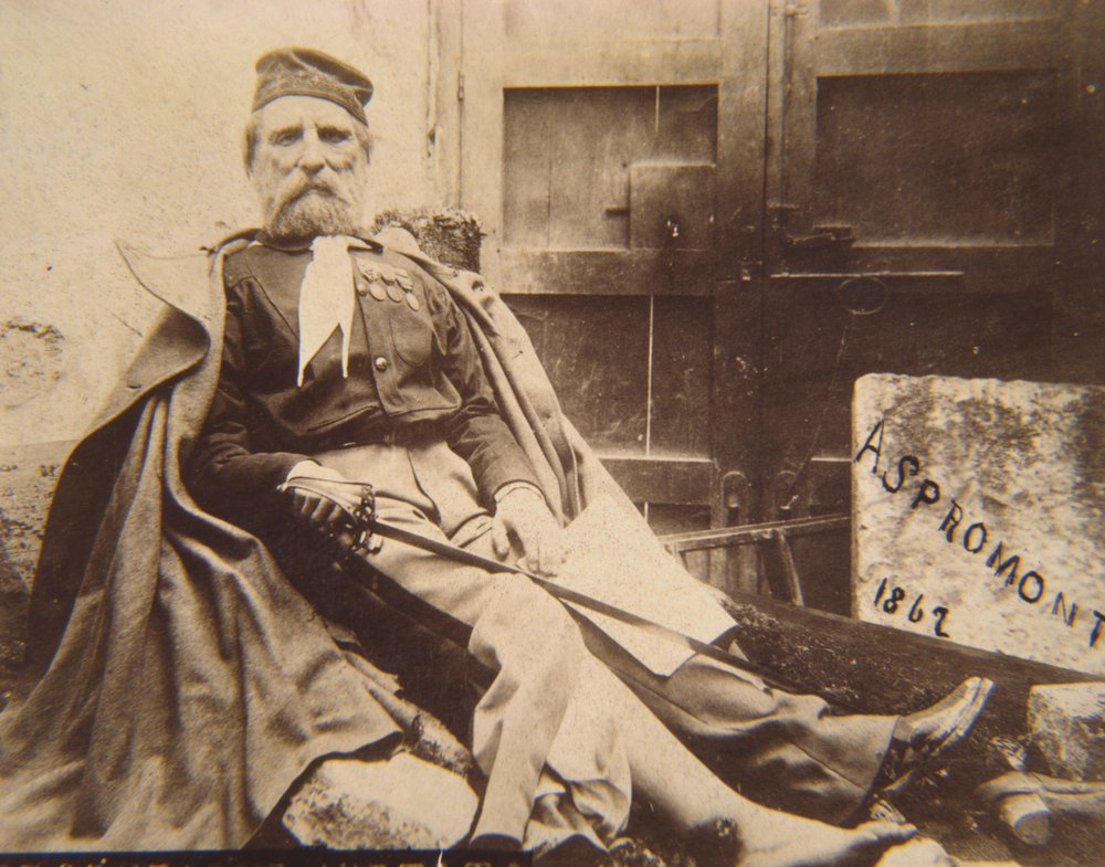 Garibaldi in Aspromonte by Italian Photographer