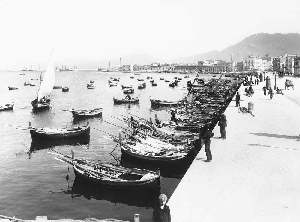 The Port of Palermo, Sicily by Italian Photographer