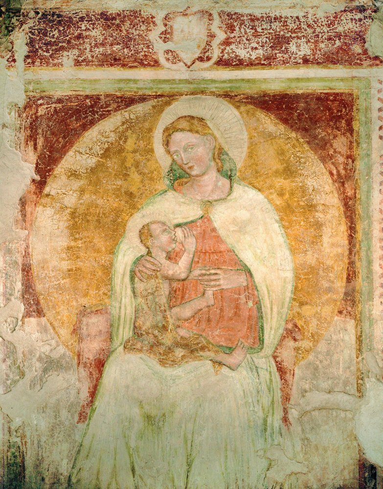 Madonna and Child by Italian School: Buy fine art print