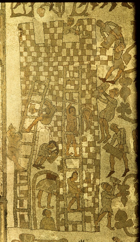 The Construction of the Tower of Babel, 1166 by Italian School