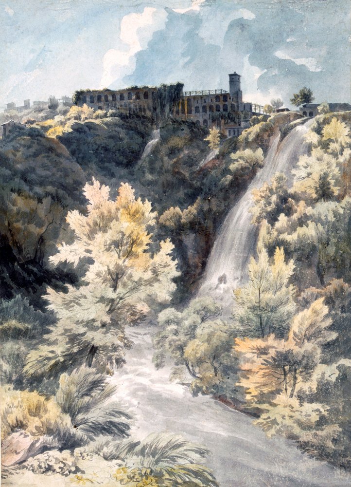 Villa of Maecenas, Tivoli by J.W. Smith