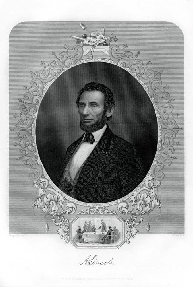 President Abraham Lincoln, American Politician by J. C. McRae