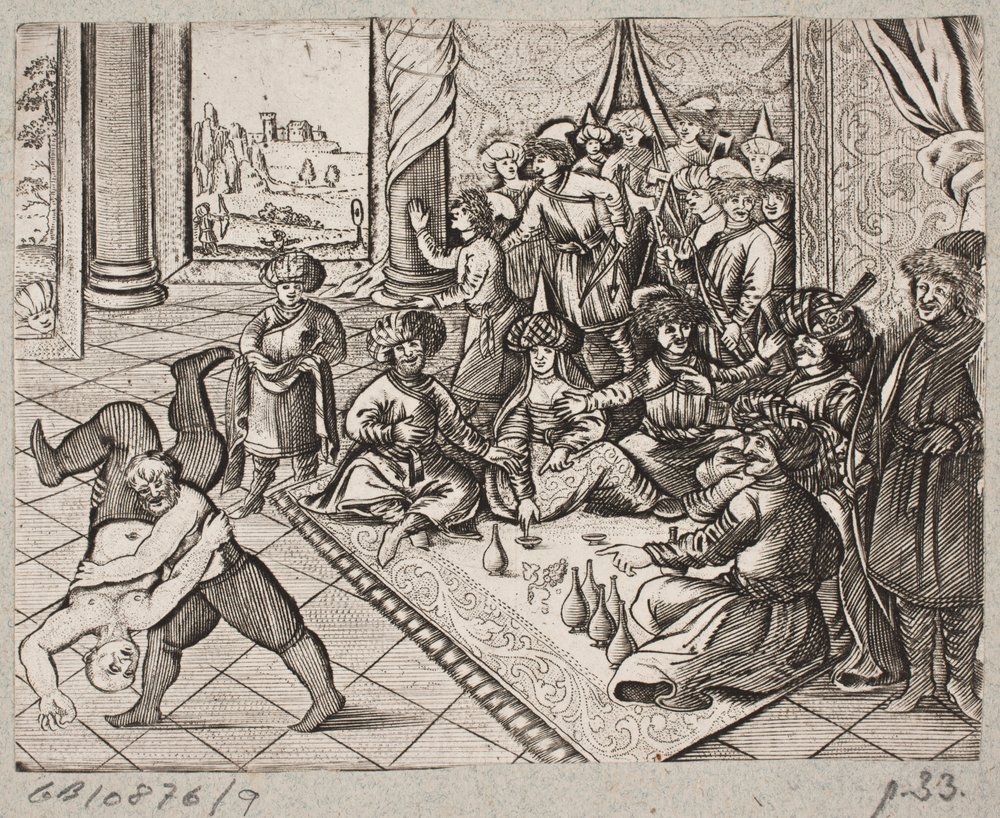 Illustration to Adam Olearius, 