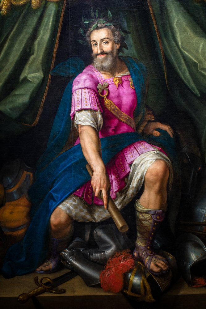 Henri IV as Mars by Jacob Bunel: Premium art reproduction