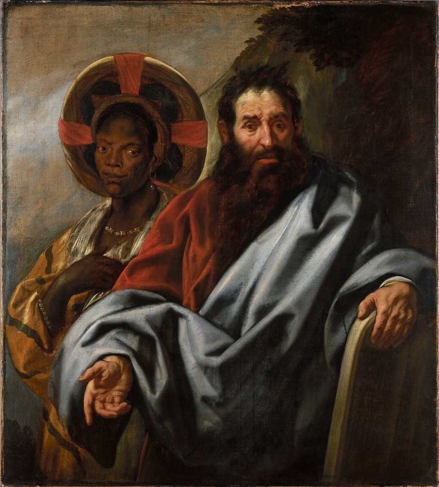 Moses and his Ethiopian wife Zipporah, Between 1645 and 1649 by Jacob Jordaens