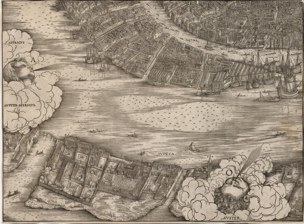 View of Venice by Jacopo de