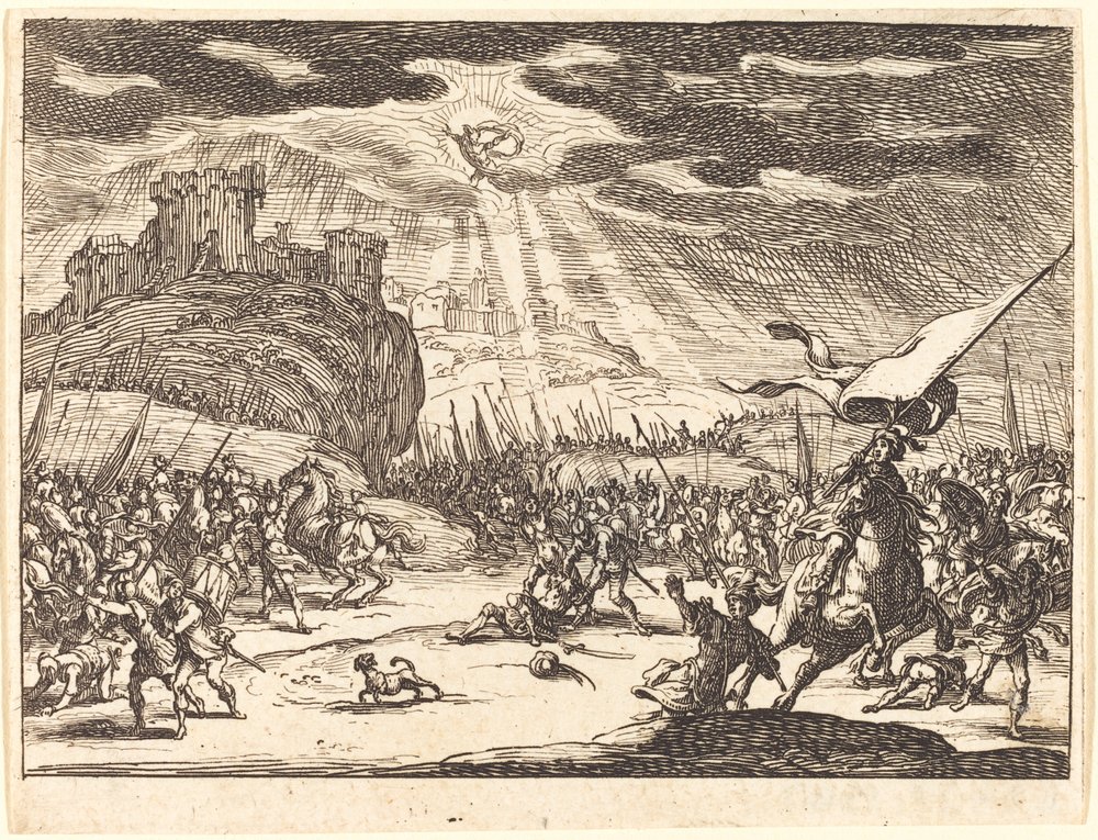Conversion of Paul by Jacques Callot