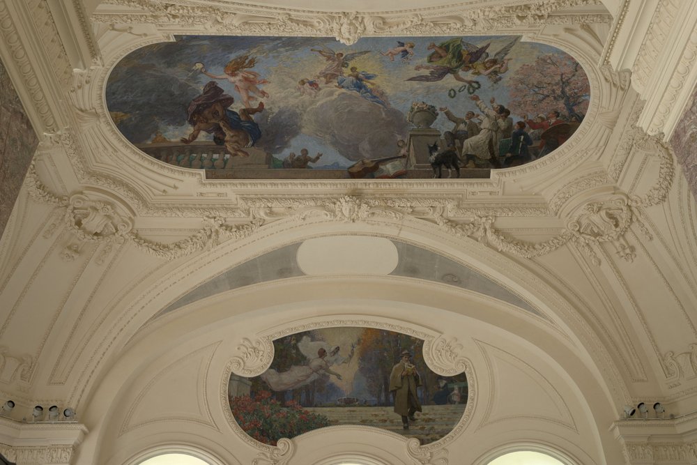 Decoration of the North Pavilion of the Petit Palais - The Triumph of ...