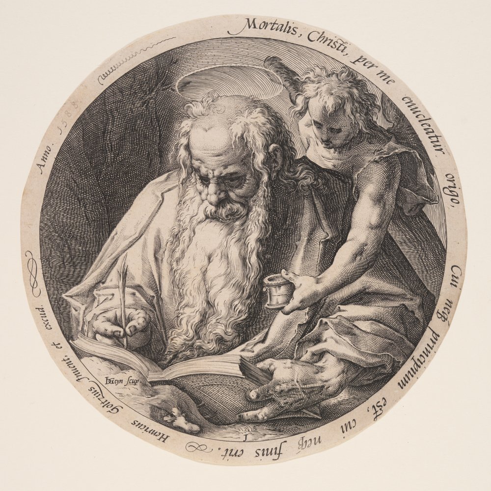 Matthew, from The Evangelists by Jacques de Gheyn II