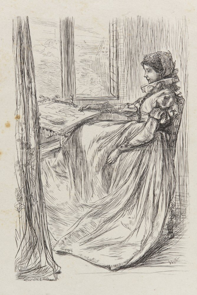 An Illustration to The Morning before the Massacre of St. Bartholomew, 1862 by James Abbott McNeill Whistler