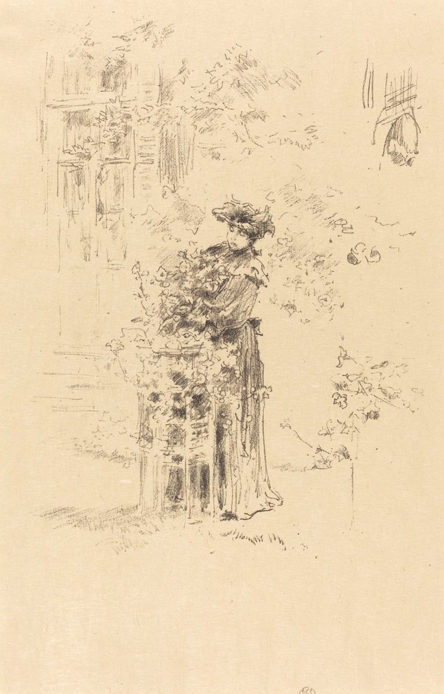 La Belle Jardinière by James Abbott McNeill Whistler