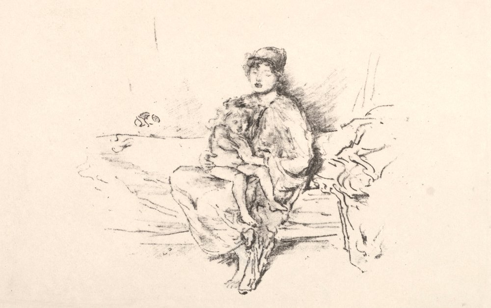 Mother and Child, No. 2 by James Abbott McNeill Whistler