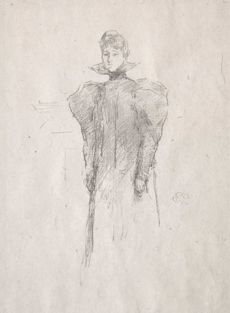 The Medici Collar by James Abbott McNeill Whistler