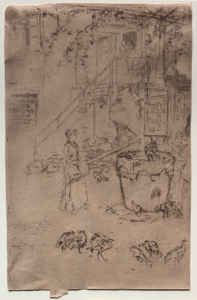 Turkeys by James Abbott McNeill Whistler