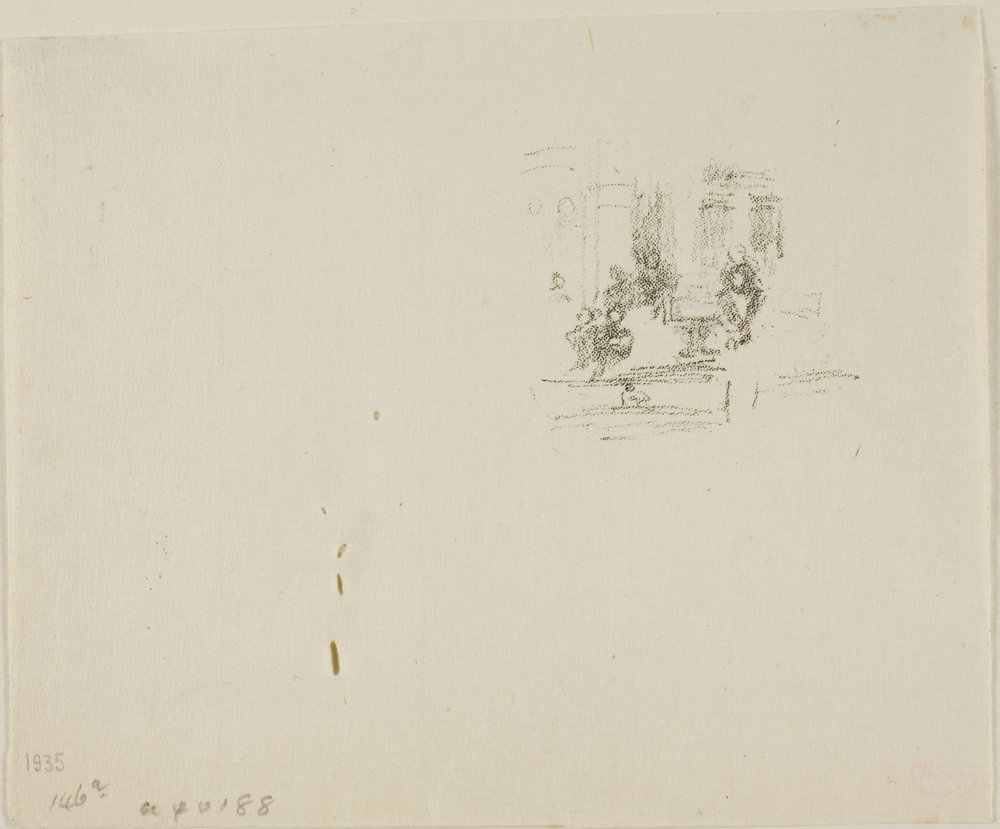 An Interior by James Abbott McNeill Whistler