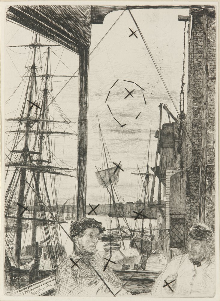 Rotherhithe by James Abbott McNeill Whistler