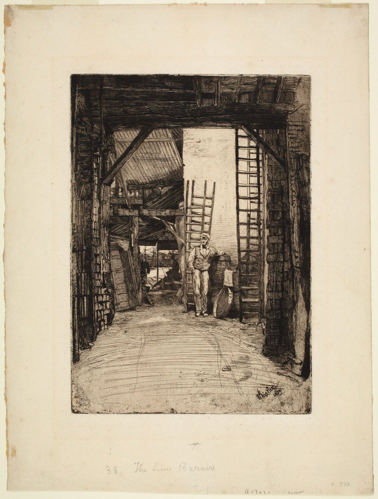 The Lime-Burner by James McNeill Whistler