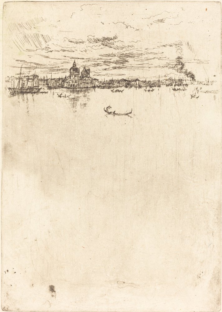 Upright Venice by James Abbott McNeill Whistler