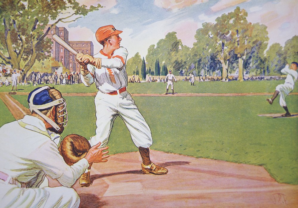 Ivy League College Game in the 1920s by James Paterson