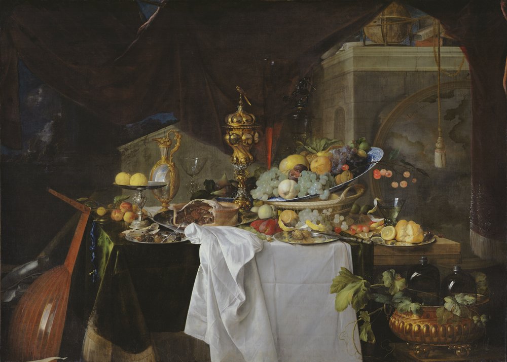 Still Life, 1640 by Jan Davidsz de Heem