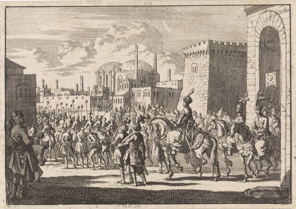 Entry of Sultan Mustafa II into Constantinople, 1695