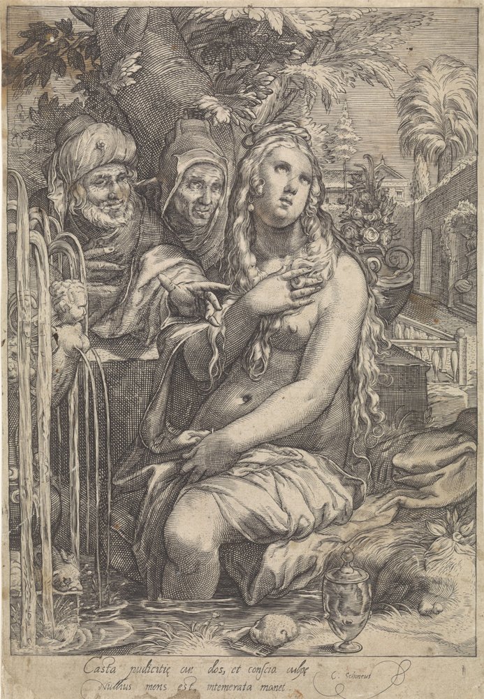 Susanna and the Elders by Jan Saenredam