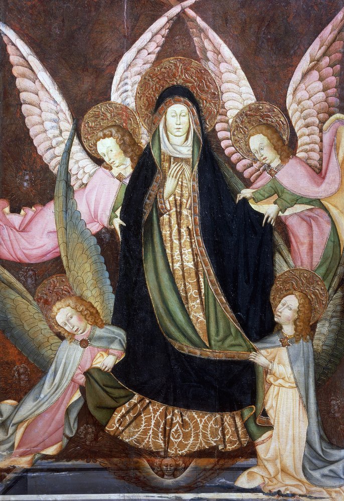 The Assumption of the Virgin, altarpiece from Verdu by Jaume Ferrer