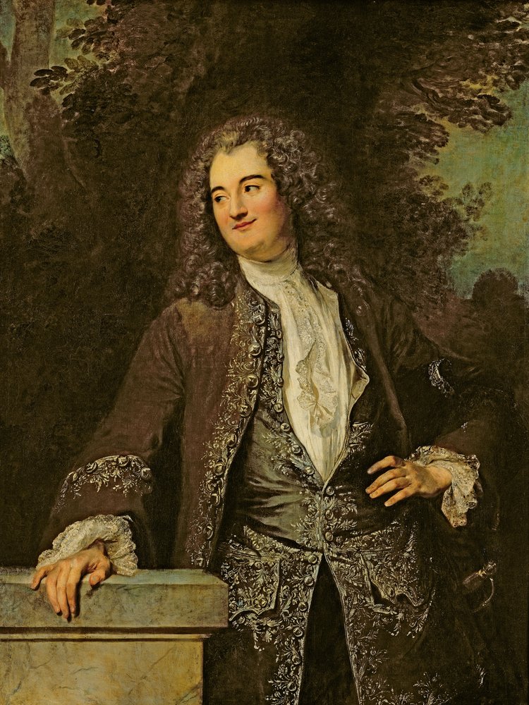 Portrait of a Gentleman, or Portrait of Jean de Julienne by Jean-Antoine Watteau