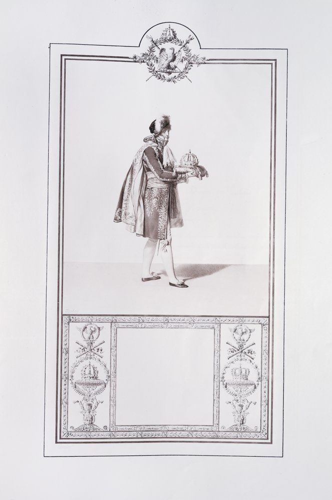 Costume of a French prince for the Coronation of Emperor Napoleon I and ...