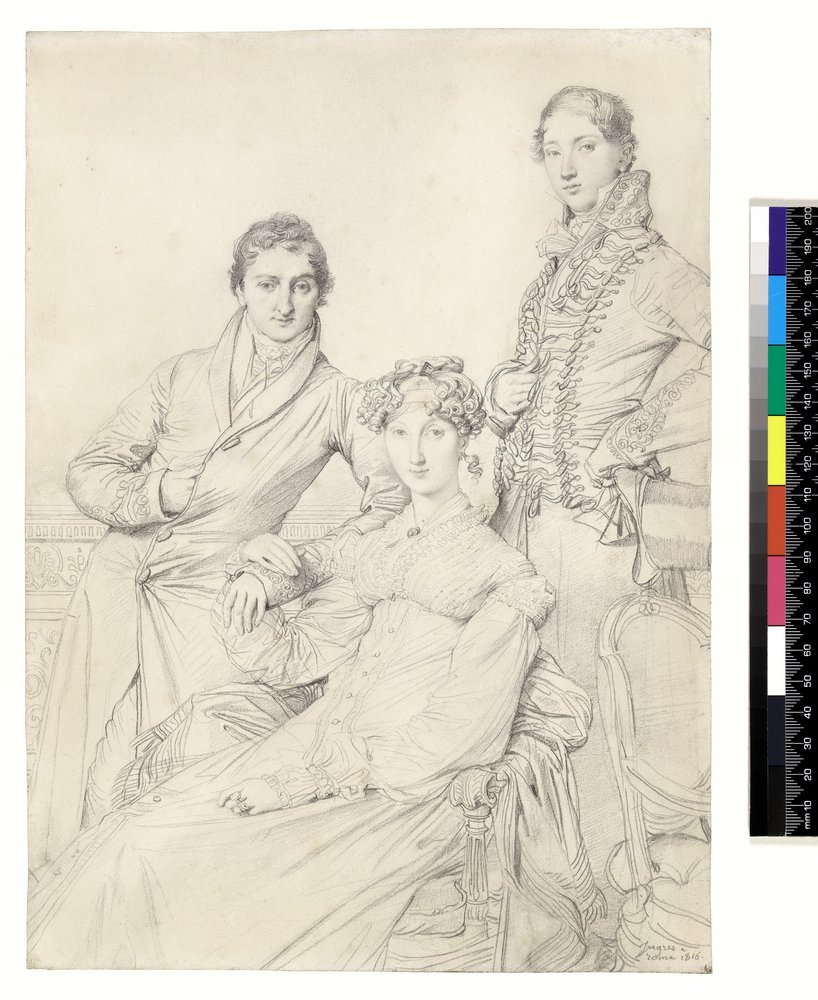 Mr. and Mrs. Woodhead with Rev. Henry Comber as a Youth