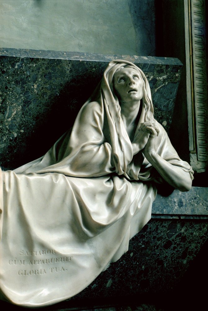 Tomb of Julienne Le Be, after drawings by Charles Le Brun, c.1668-90 (detail) by Jean Collignon