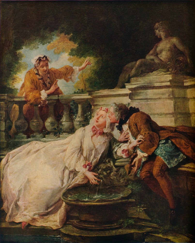 The Alarm, The Faithful Governess by Jean-François de Troy