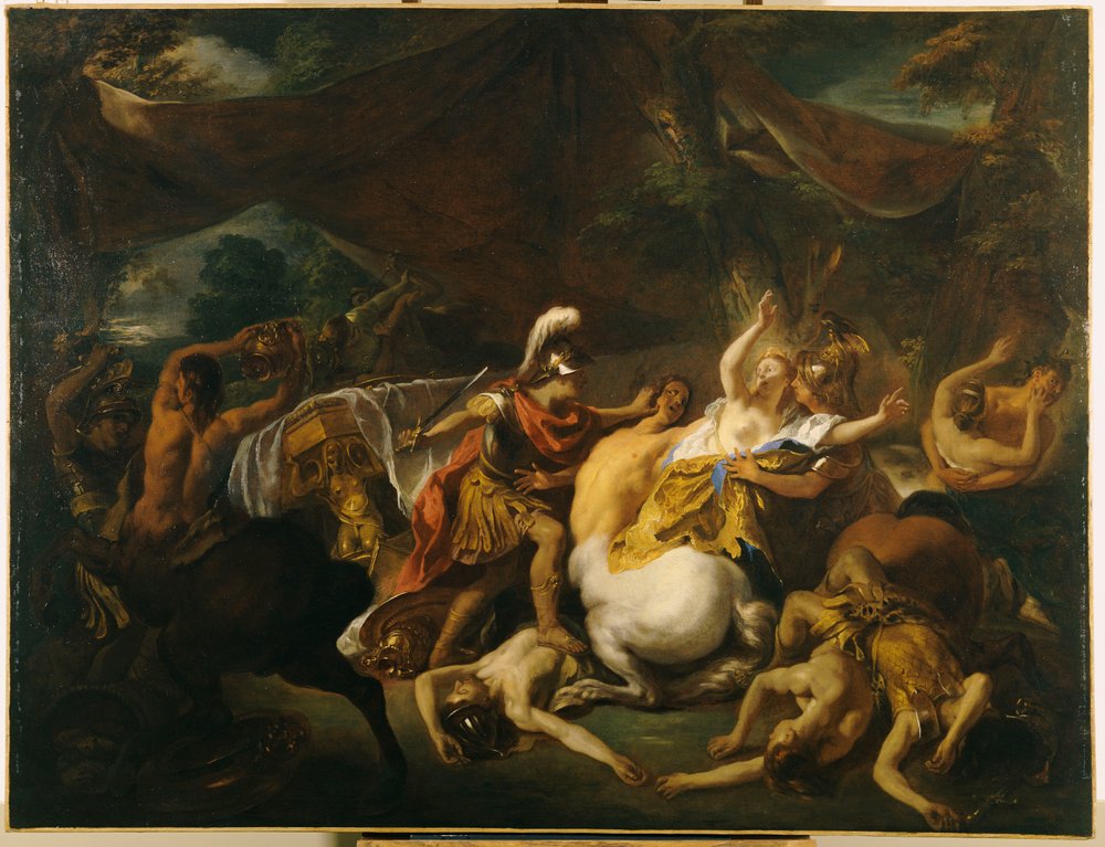 The Battle of the Lapiths and the Centaurs by Jean-François de Troy