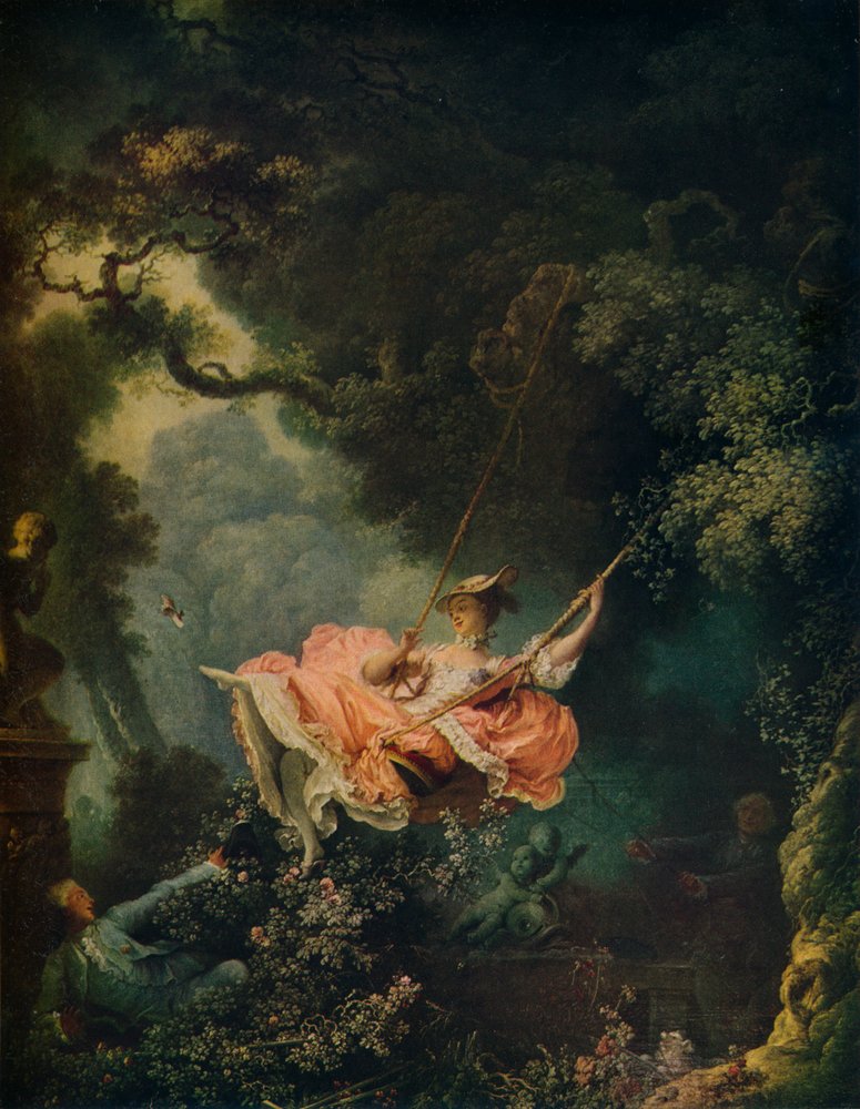 The Swing, c1767 by Jean-Honore Fragonard: Fine art print
