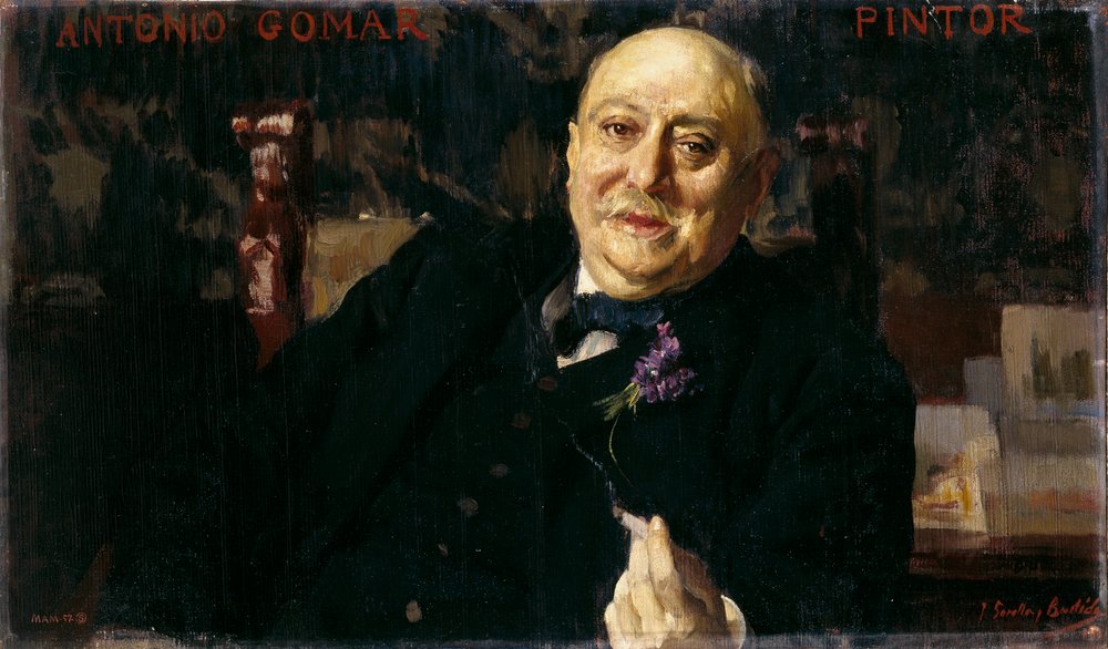The Painter Antonio Gomar y Gomar by Joaquín Sorolla