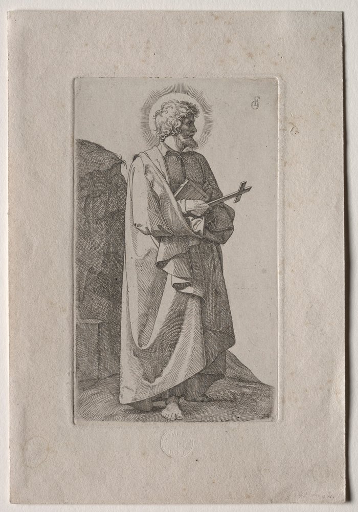 St. Philip Neri, 1826 by Johann Friedrich Overbeck
