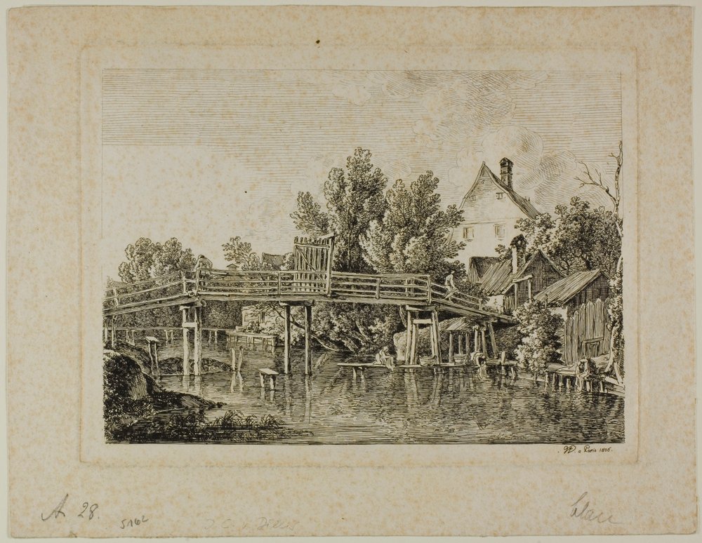 The Little Bridge Across the Isar, Paris
