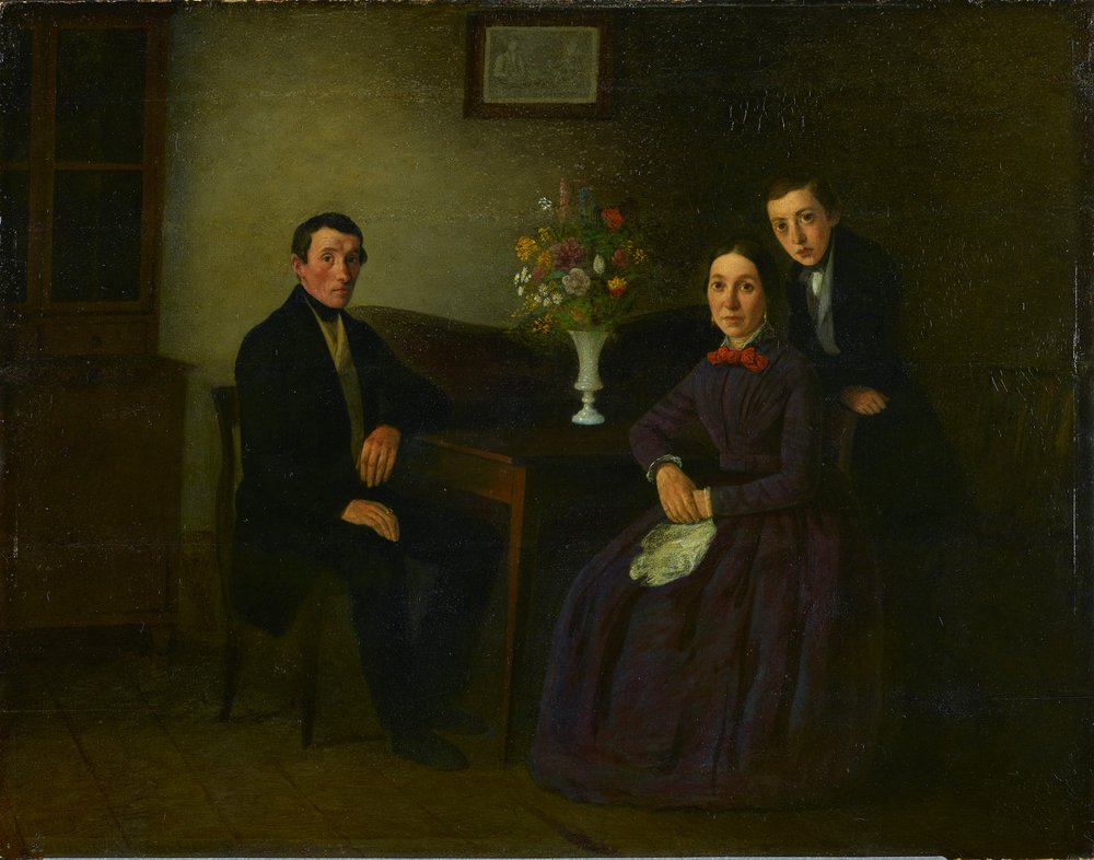 Family Musch by Johann Michael Neder: Buy fine art print